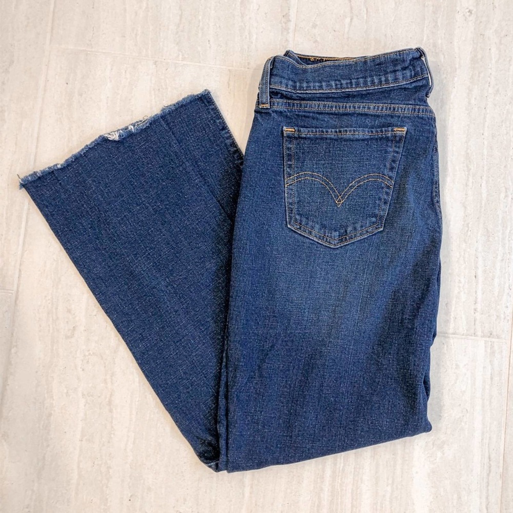 Levi’s 414 Classic Straight Raw Hem Jeans Size 30